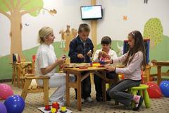Gyula, Węgry, hotel ERKEL, pokój zabaw dla dzieci